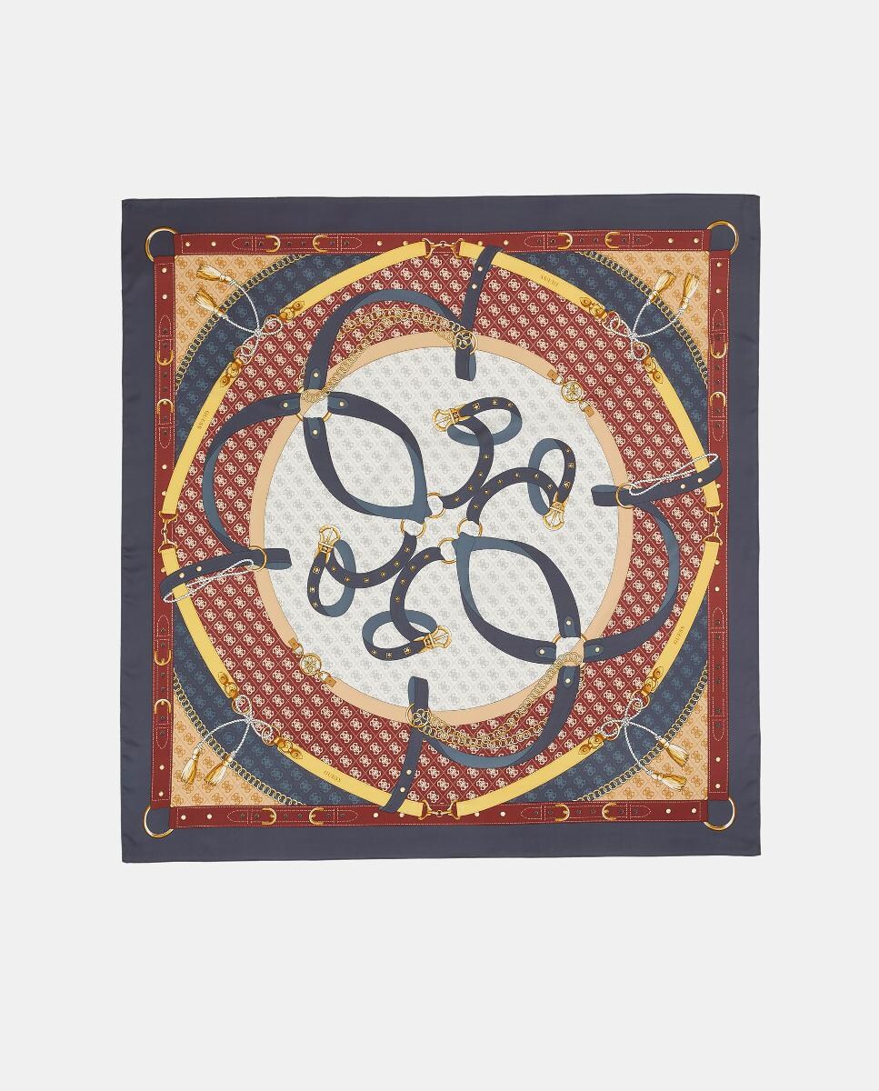 Écharpe Estampada com Logótipo G Multicolor-1