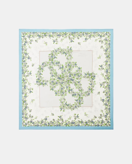 Imagem 0 de Écharpe de Estampado Floral com Logótipo