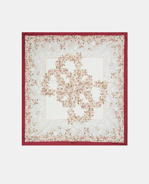 Imagem 0 de Écharpe de Estampado Floral com Logótipo