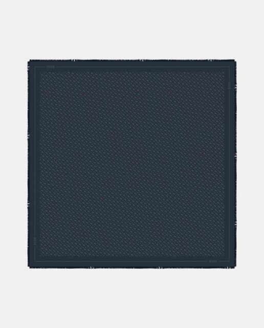 Imagem 0 de Écharpe Estampado em Jacquard no mesmo Tom Fabricado em Modal e Lã Virgem de Toque Extrassuave 120x120 cm - Bege