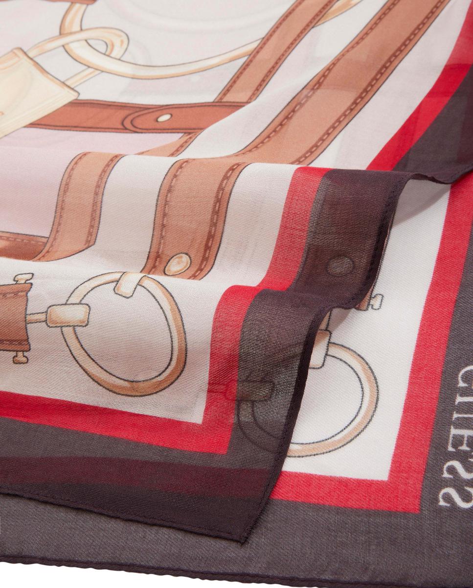 Écharpe Estampada com Logótipo G Rosa-3