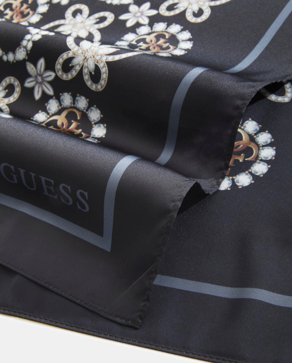 Écharpe Estampada com Logótipo G Preto-2