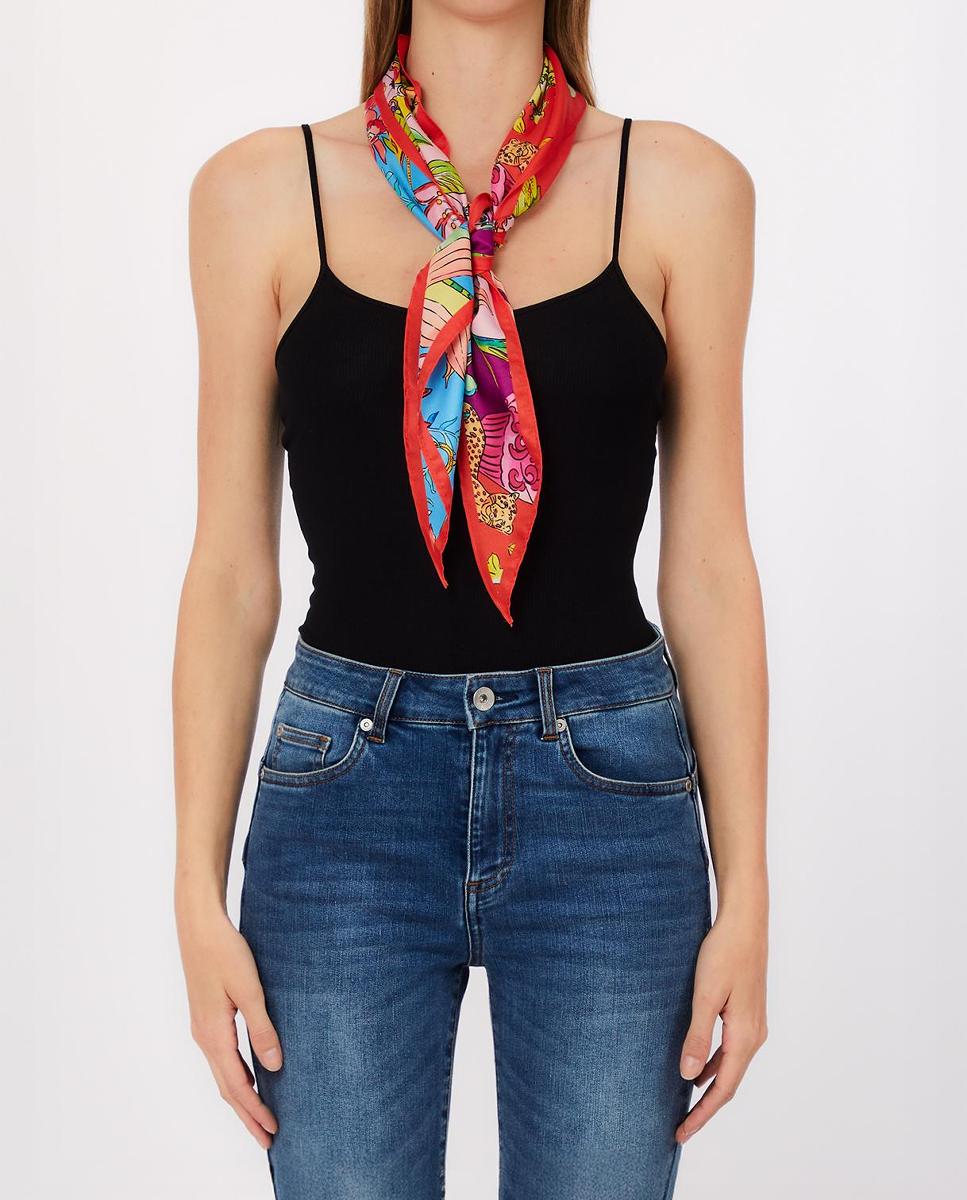 Lenço Triangular Multicombinado Multicolor-2