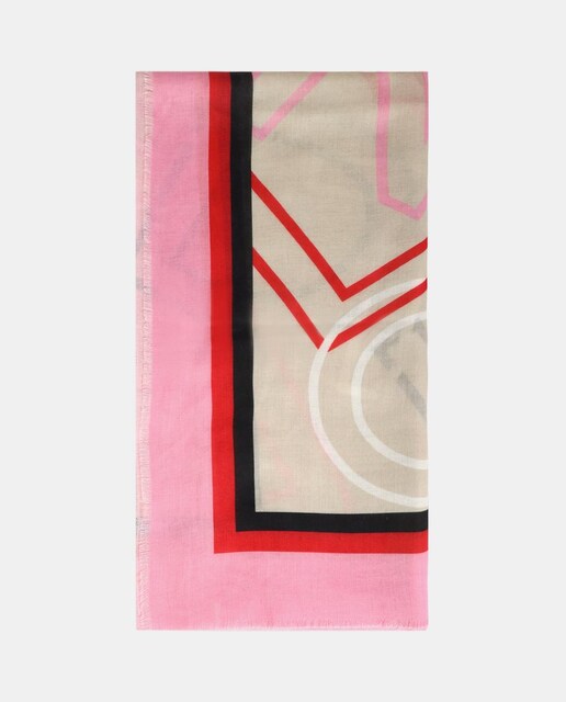 Imagem 0 de Écharpe Estampada com Letras do Logótipo