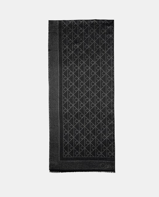 Imagem 0 de Lenço com Estampado de Monograma