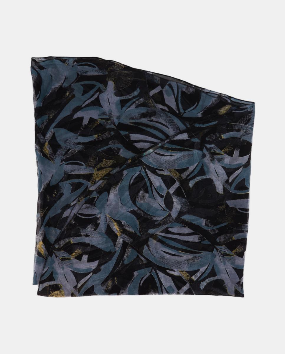 Imagem 0 de Lenço de Viscose com Estampado Abstrato