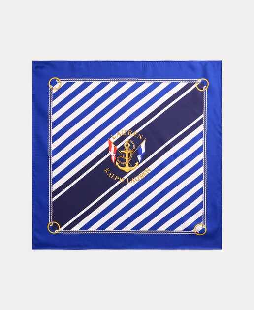 Imagem 0 de Lenço de seda estampado.