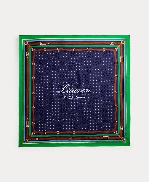 Imagem 0 de Lenço de seda estampado.