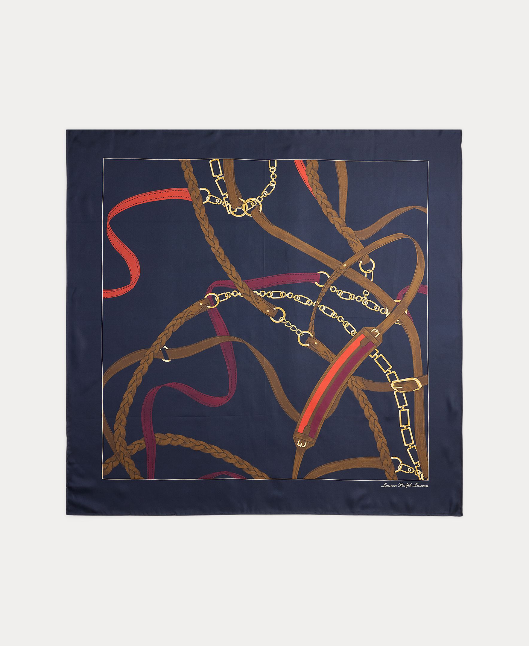 Imagem 0 de Lenço de seda estampado.