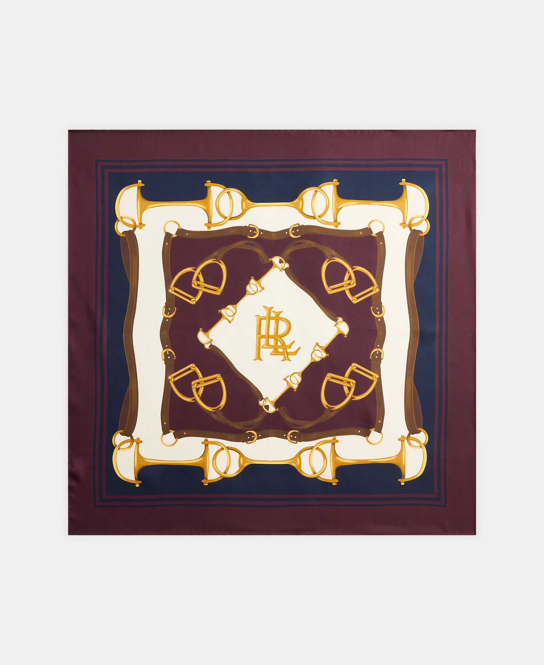 Imagem 0 de Lenço de seda estampado.