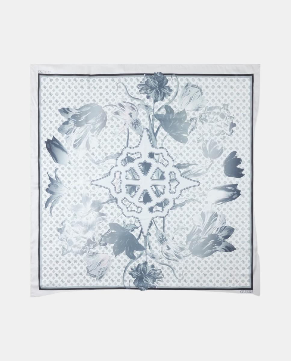 Keffieh Estampado Cinzento-claro-1