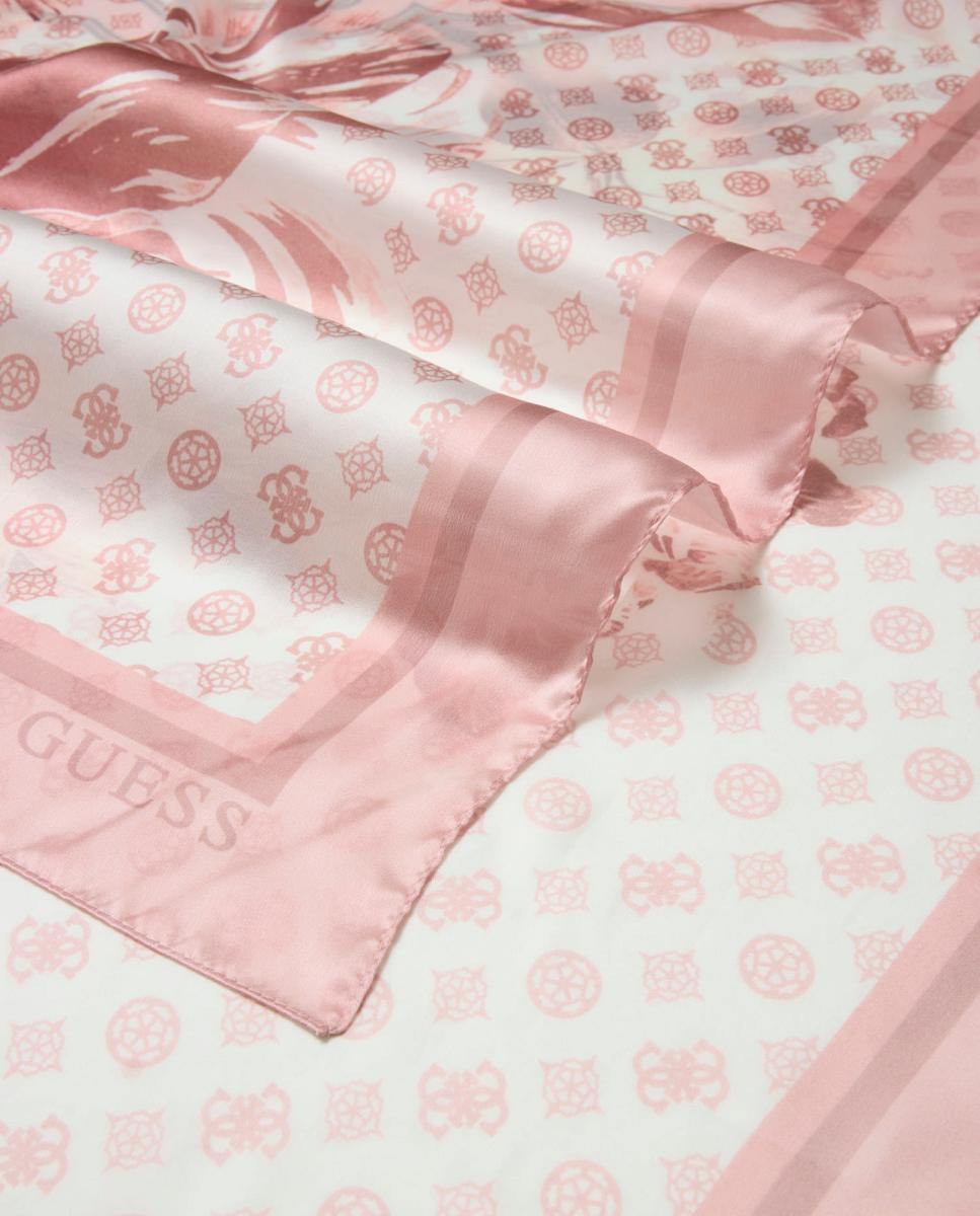 Keffieh Estampado Rosa-2