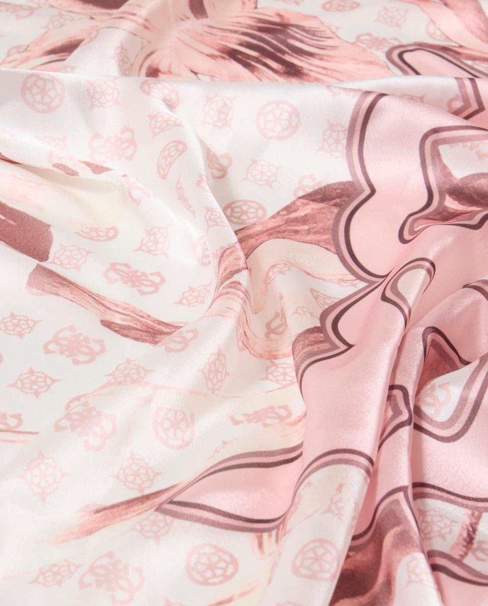 Keffieh Estampado Rosa-3