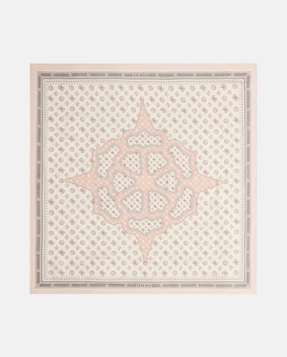 Keffieh Estampado Bege-2