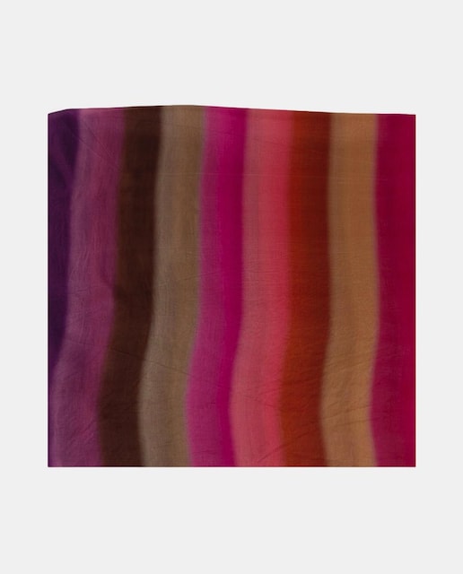 Imagem 0 de Lenço Quadrado de Seda com Estampado às Riscas