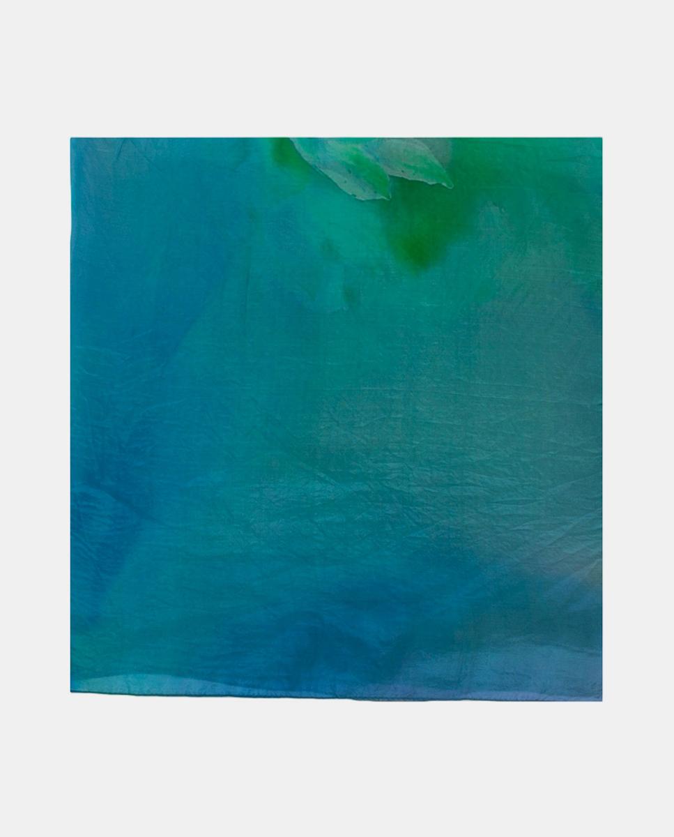 Imagem 0 de Lenço Quadrado de Seda com Estampado Floral