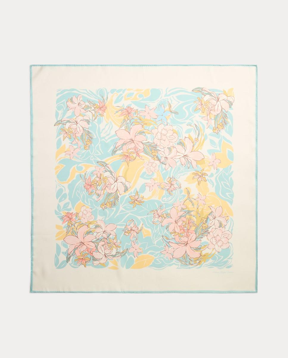 Imagem 0 de Lenço de seda estampado.