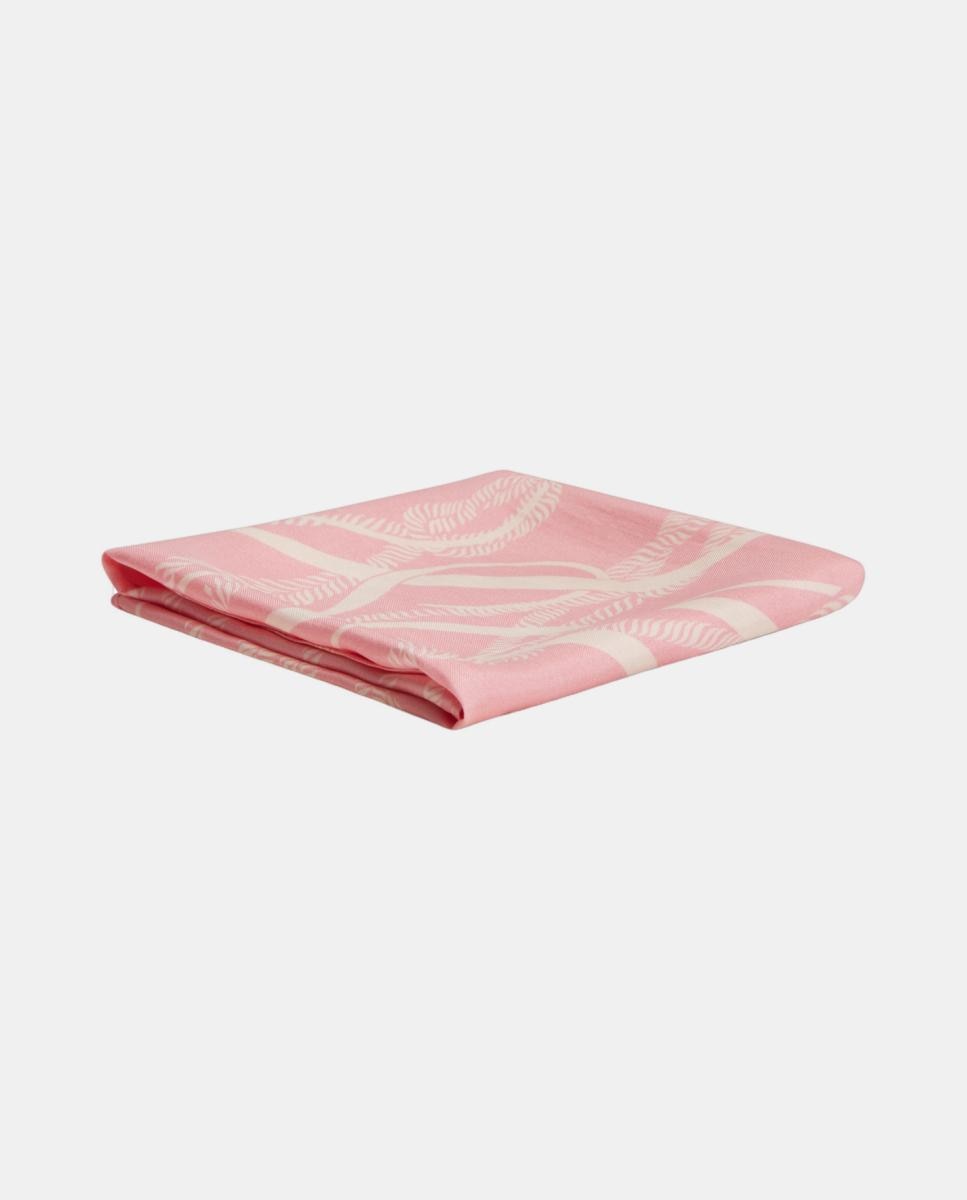 Lenço com Estampado Náutico Rosa-2