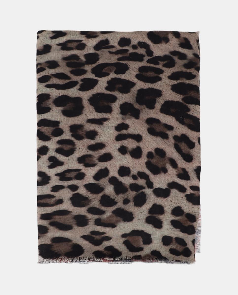 Imagem 0 de Écharpe com Animal Print em Degradé