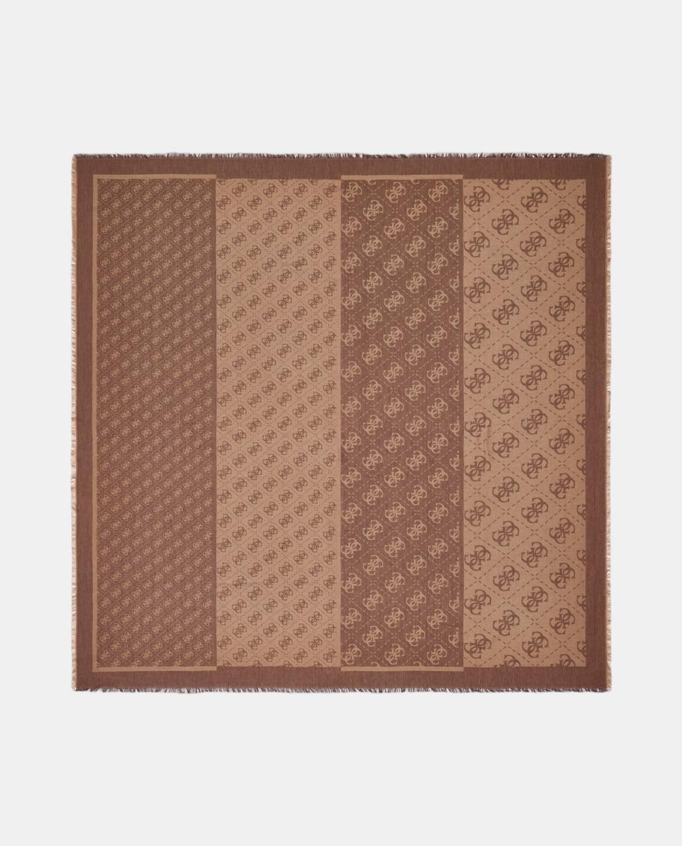 Imagem 0 de Lenço de Jacquard com Monograma e Logótipo