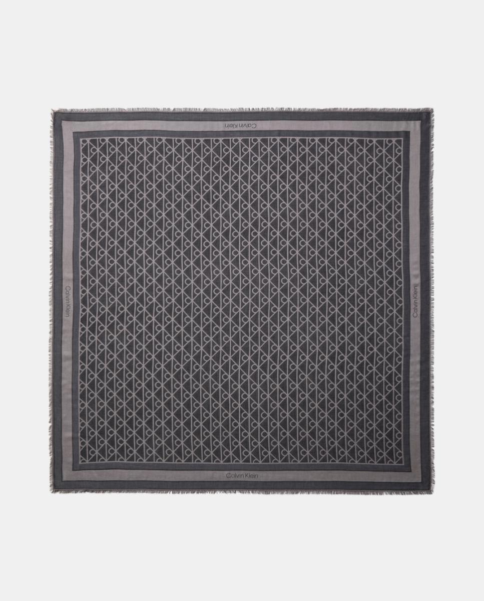 Pañuelo Calvin Klein. - Gris Gris-2