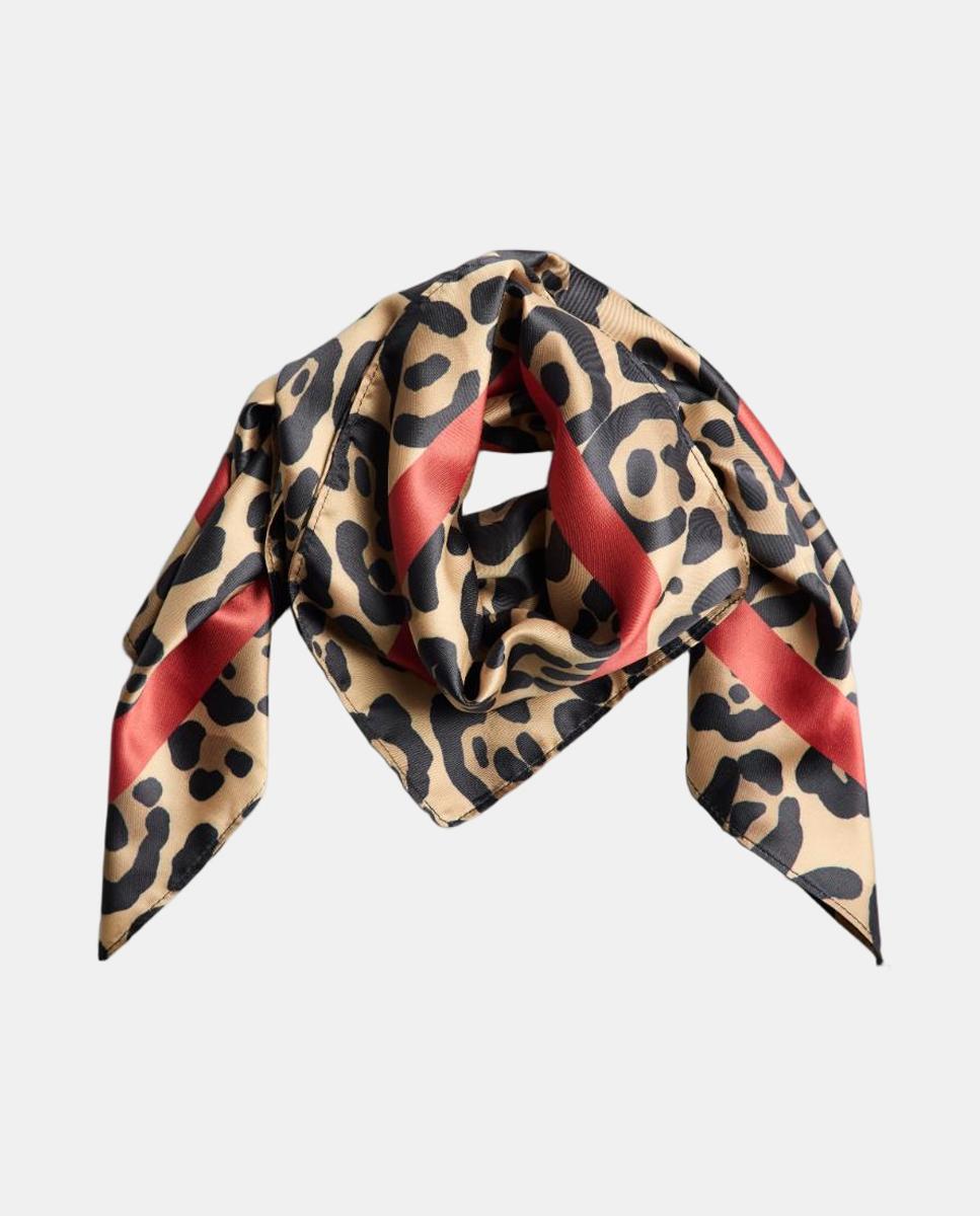 Imagem 0 de Lenço com Animal Print de Leopardo