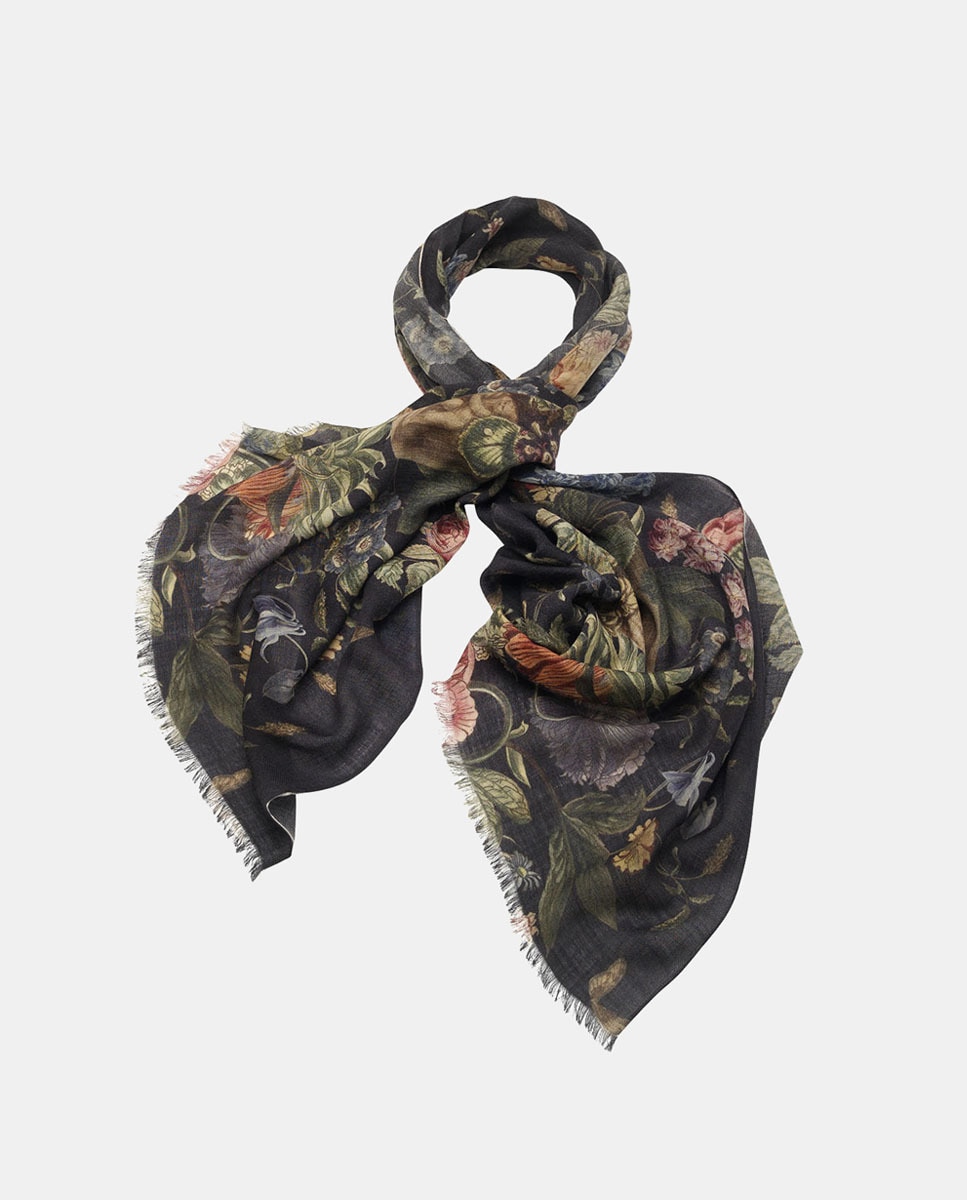 Écharpe - Preto Preto-1