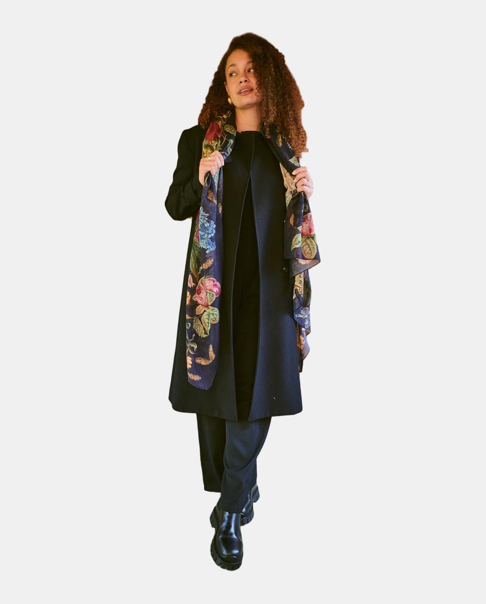 Écharpe - Preto Preto-3