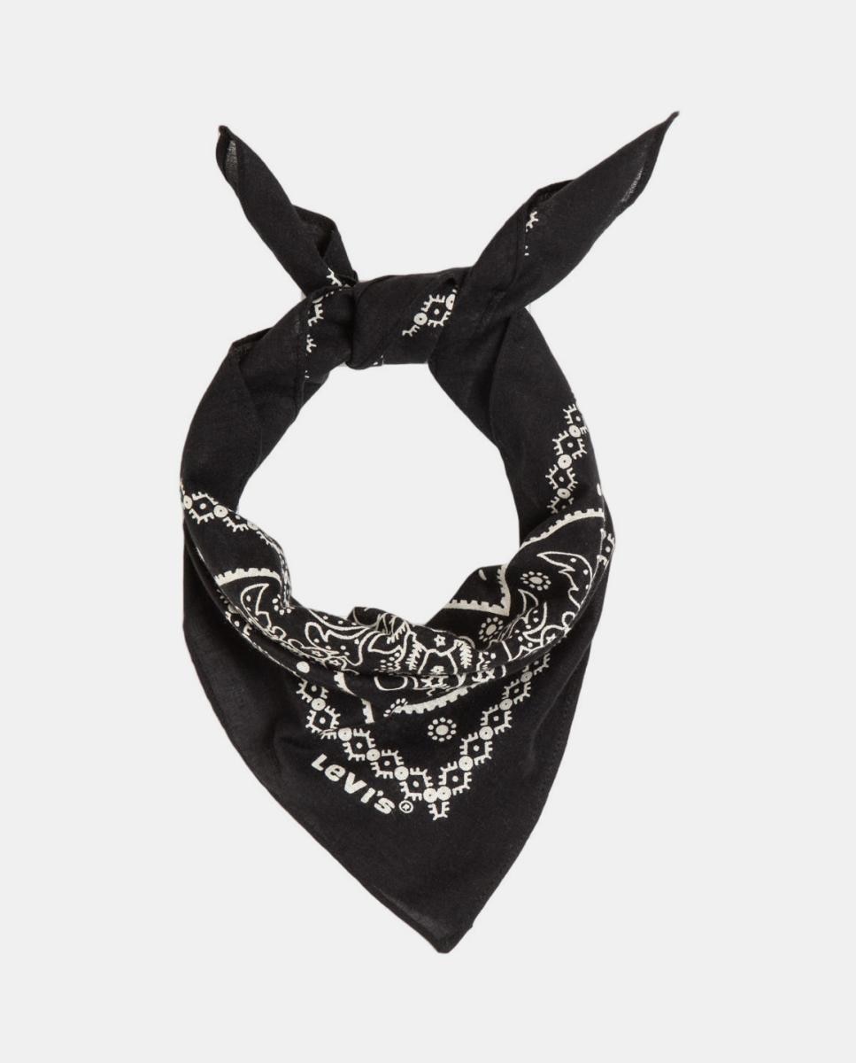 Bandana Paisley Preto-3