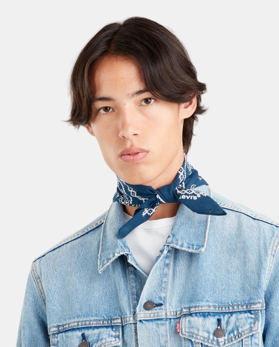 Bandana Paisley Azul-2