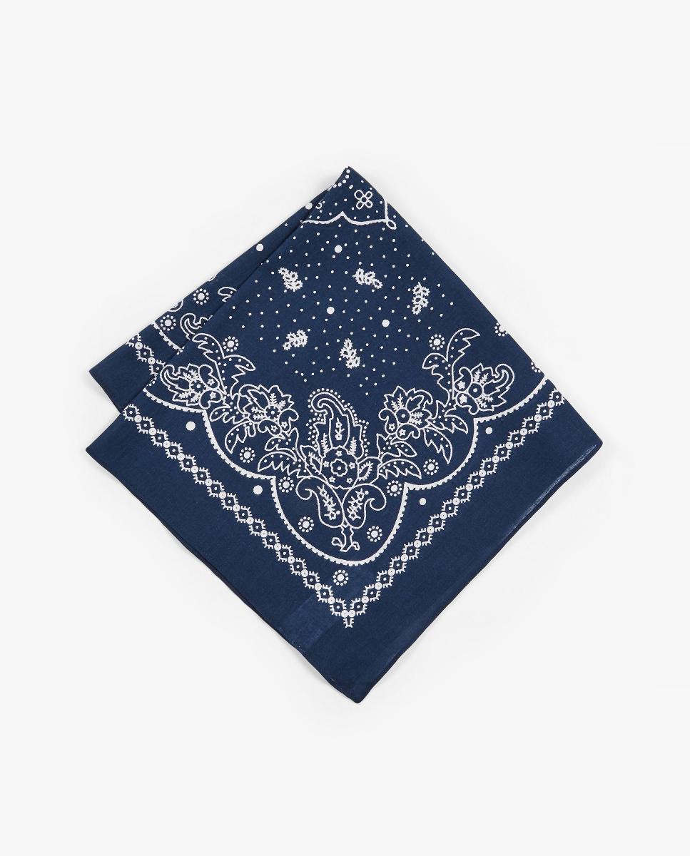 Bandana Paisley Azul-4