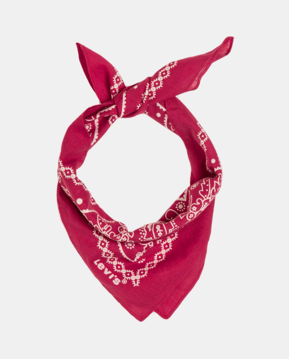 Bandana Paisley Vermelho-3
