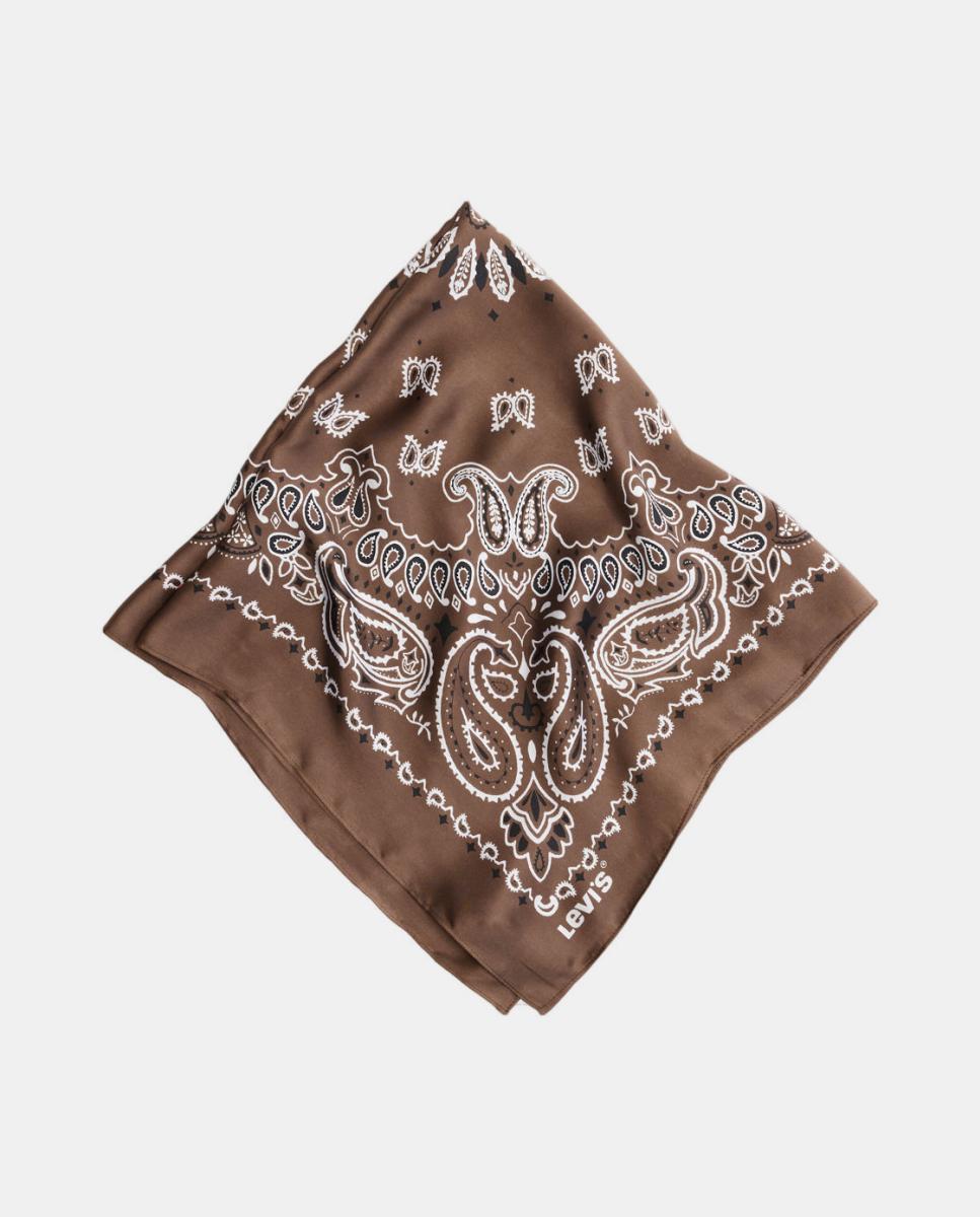 Bandana Paisley XL Castanho-2