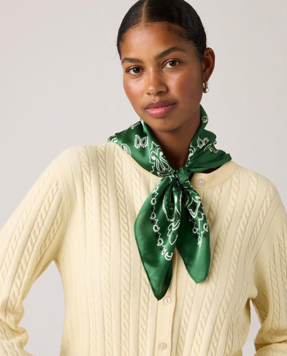 Bandana Paisley XL Verde-4