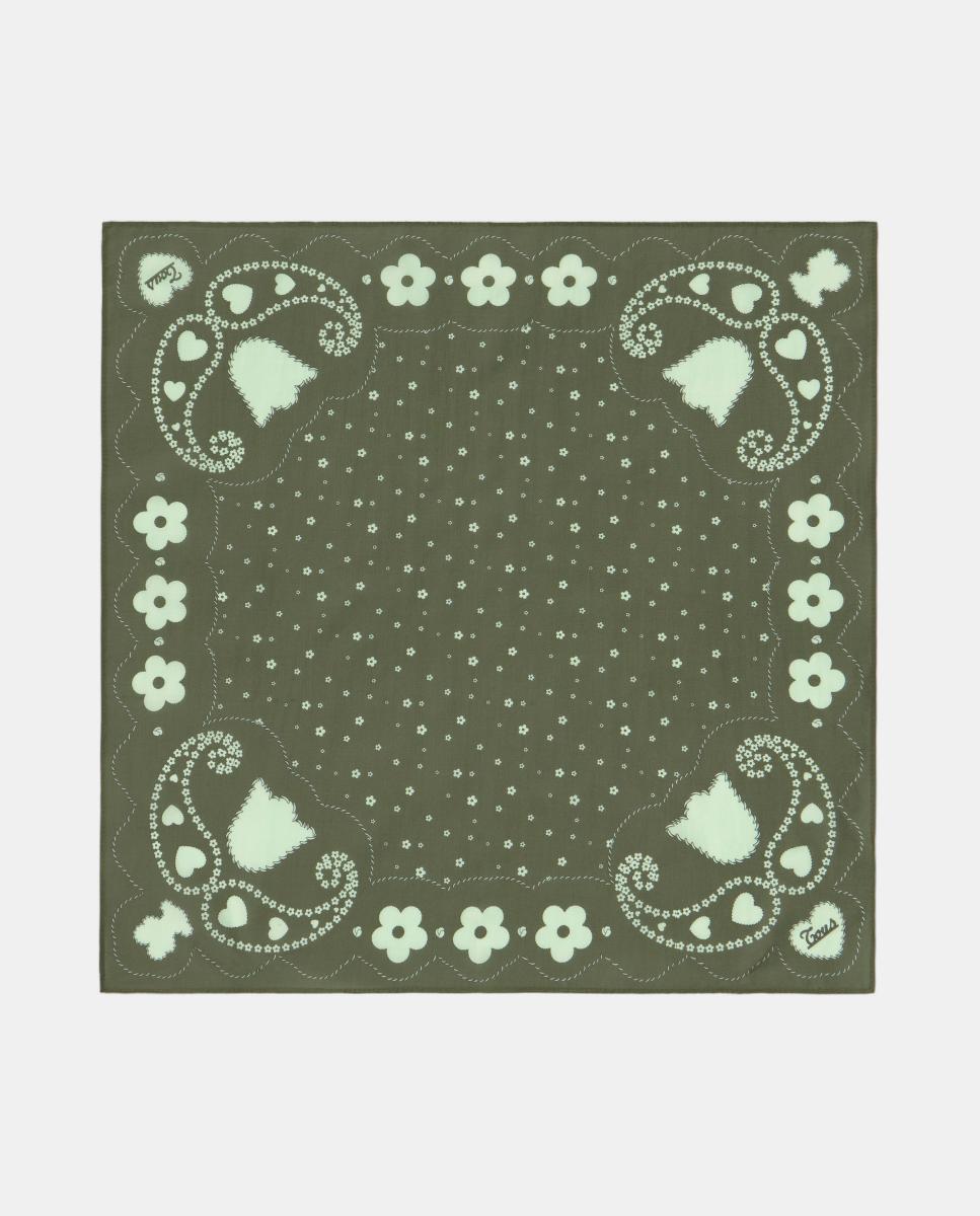 Bandana paisley Tous - Kaki Kaki-1