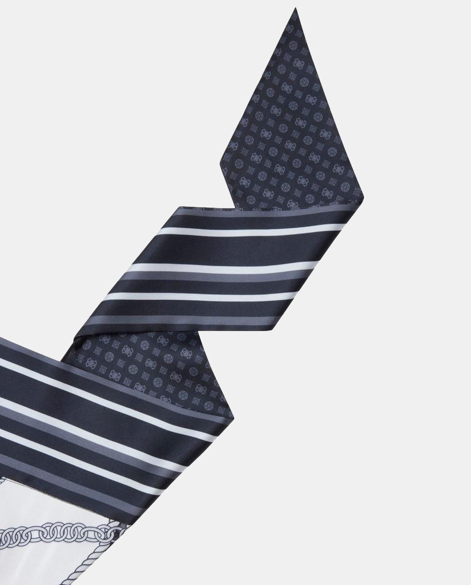Bandana Estampada Azul-marinho-4