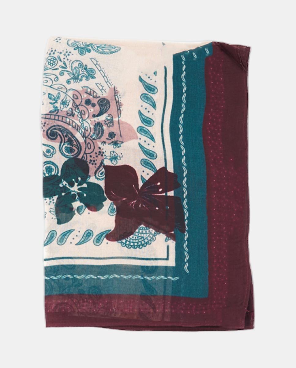 Imagem 0 de Bandana de Seda com Estampado Paisley