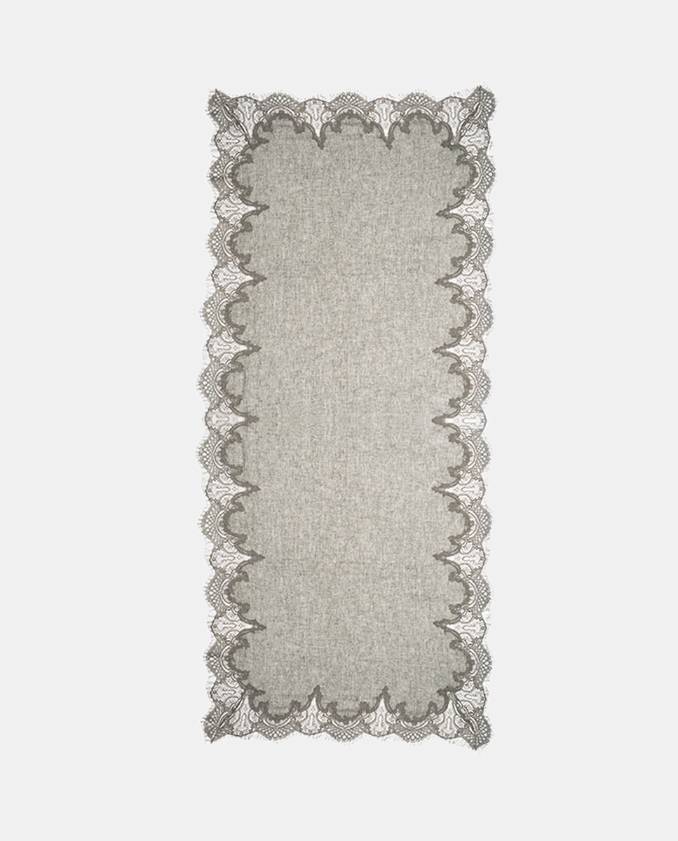 Imagem 0 de Écharpe Retangular de Lã