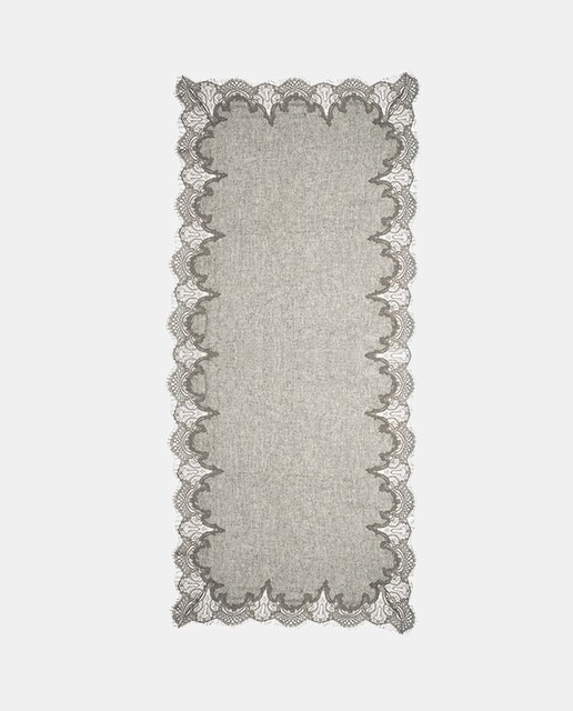 Imagem 0 de Écharpe Retangular de Lã