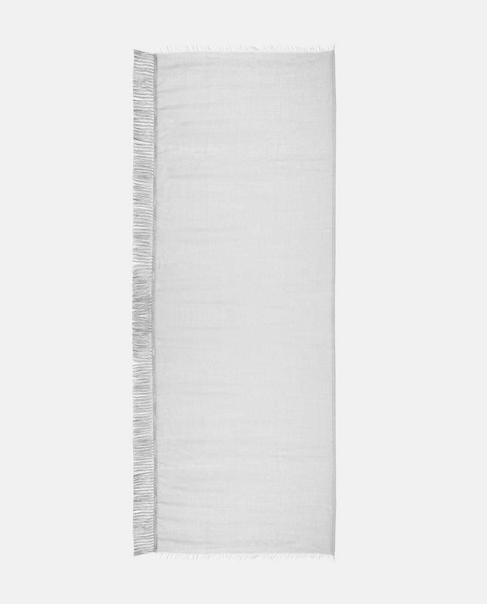 Imagem 0 de Xaile de Fio Metalizado com Franjas