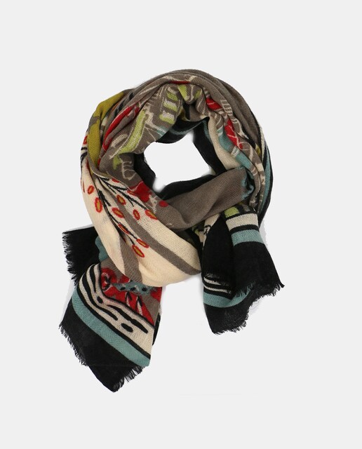 Imagem 0 de Lenço de Lã com Estampado ou Bordado