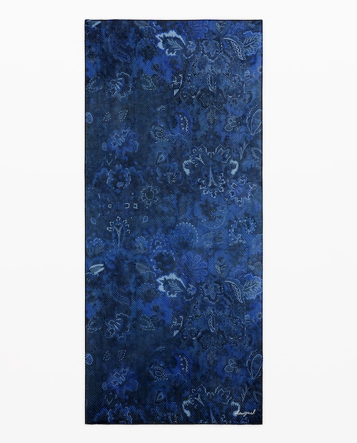 Imagen 0 de Pañuelo rectangular plisado paisley