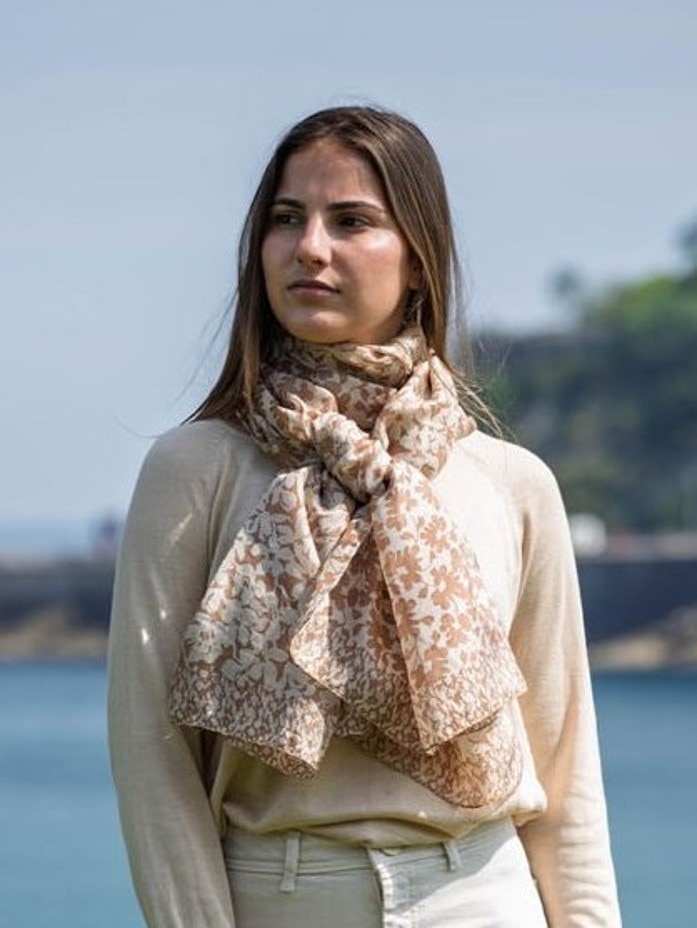 Écharpe de Seda Camel-4