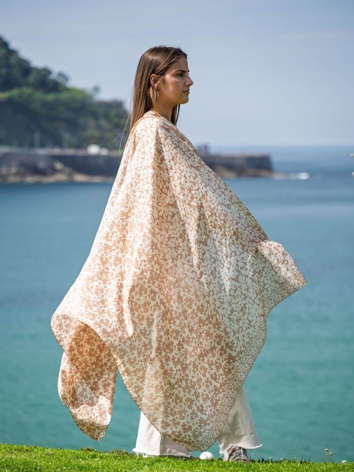 Écharpe de Seda Camel-5