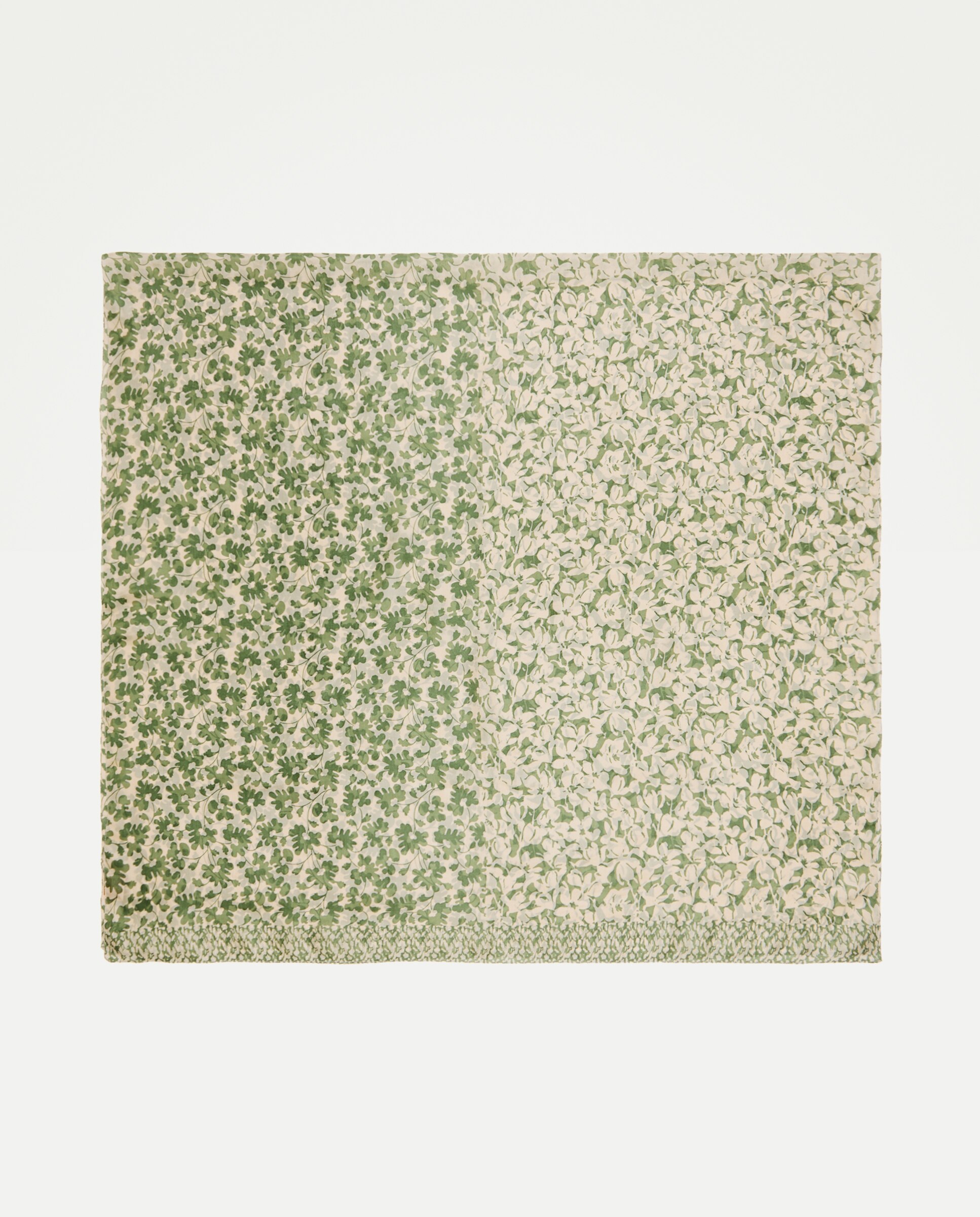 Écharpe de Seda Verde-2