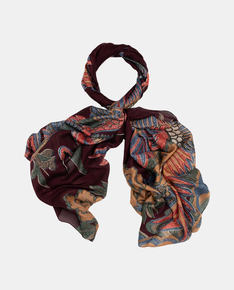 Écharpe Crane Vermelho-1