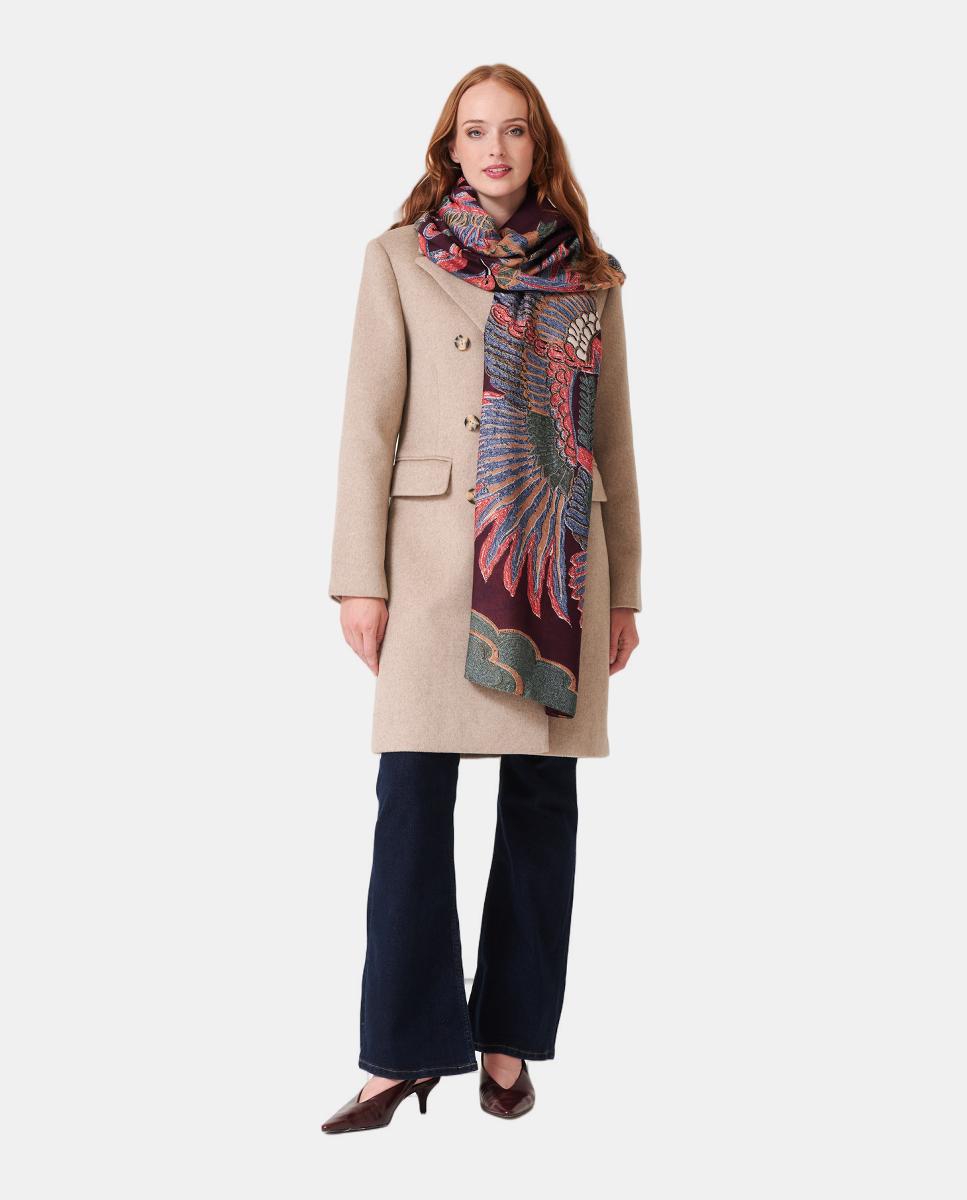 Écharpe Crane Vermelho-2