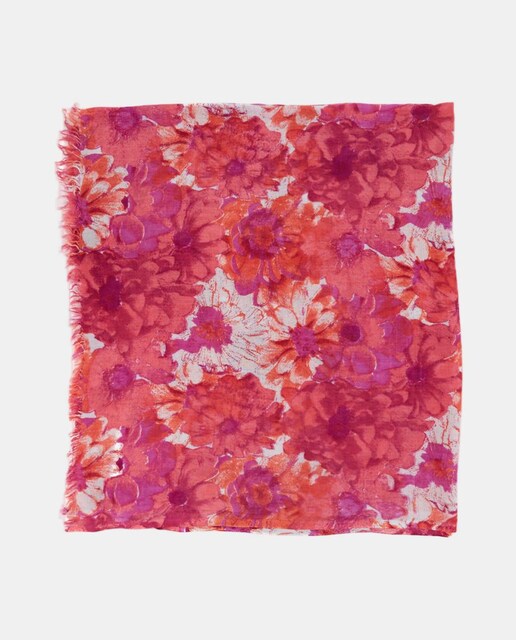 Imagem 0 de Lenço de Viscose com Estampado Floral