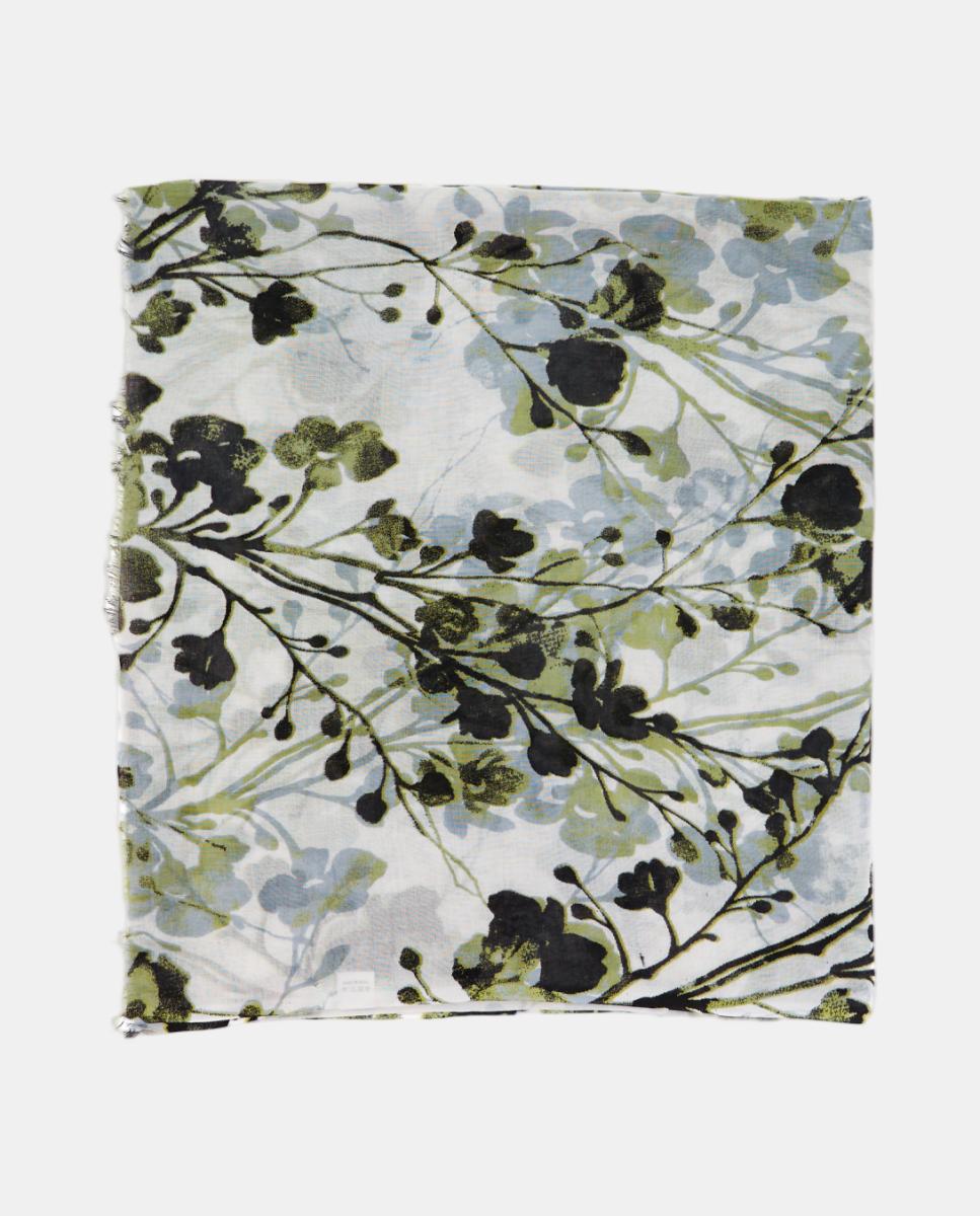 Imagem 0 de Lenço de Viscose com Estampado Floral