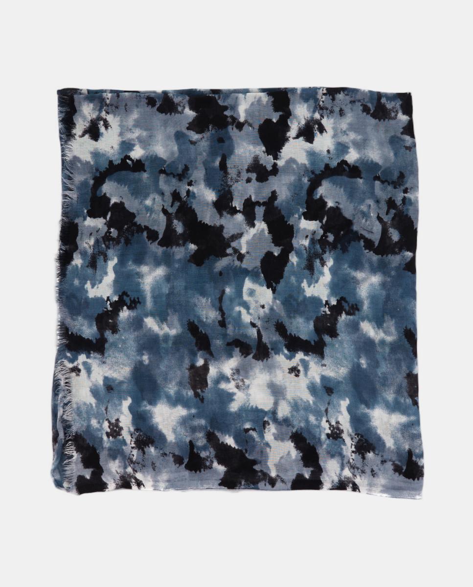 Imagem 0 de Lenço de Viscose com Estampado Abstrato